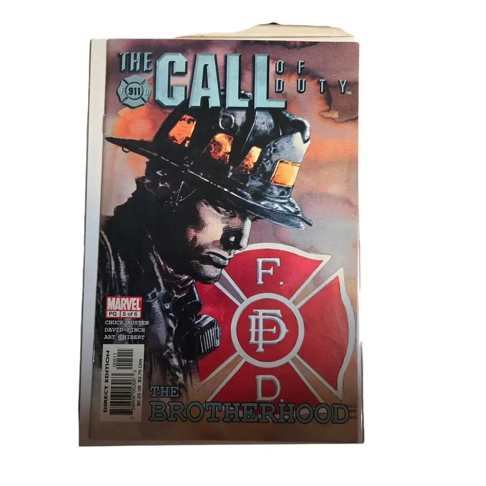The Call of Duty Brotherhood #2-6 Marvel Comics David Finch FDNY Series